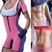 COD DSFGERTERYII Women Fashion Neoprene Full Waist Trainer Body Shaper Ultra Sweat Sport Bodysuit Sauna Suit S-3XL