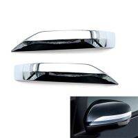 1Pair ABS Chrome Silver Side Rearview Mirror Strip Cover Trims Sticker for Daihatsu TAFT LA900S LA910S 2020-2022