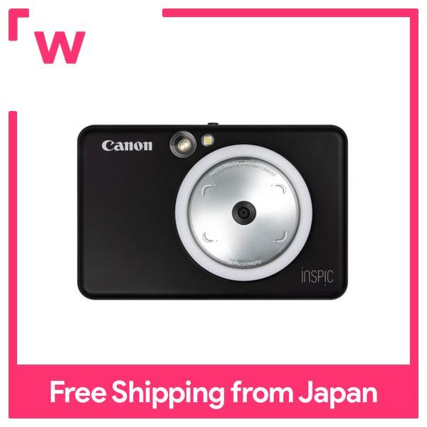 Canon instant camera smartphone printer iNSPiC ZV-123-MBK matte