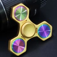 （A Decent） ColorfulLong TimeHand Spinner Decompression Artifact Rotation Pressure Reduction Toy