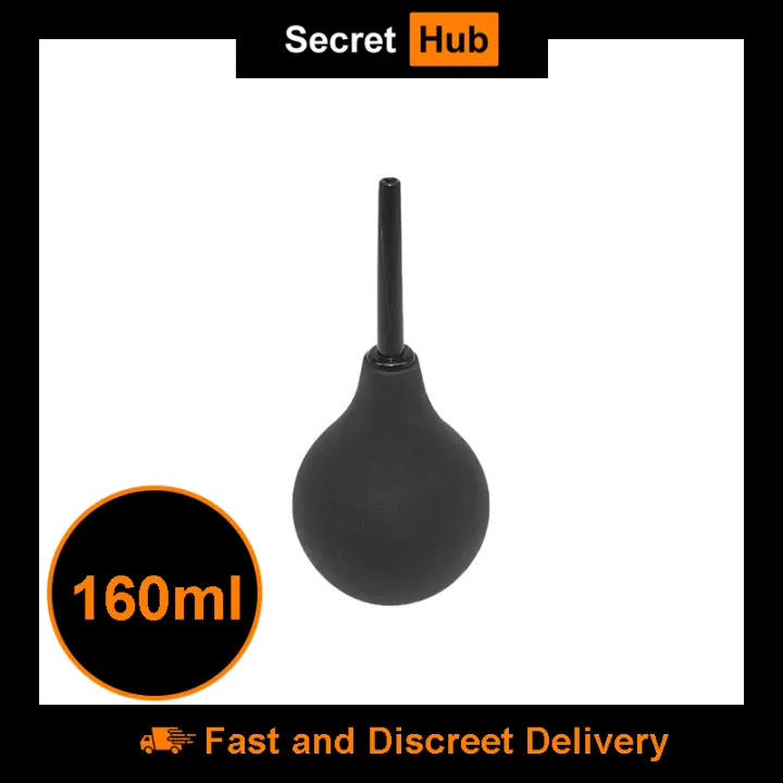 Secret Hub 160ML Silicone Bulb Enema Kit Adult Anal Douche Cleaning ...