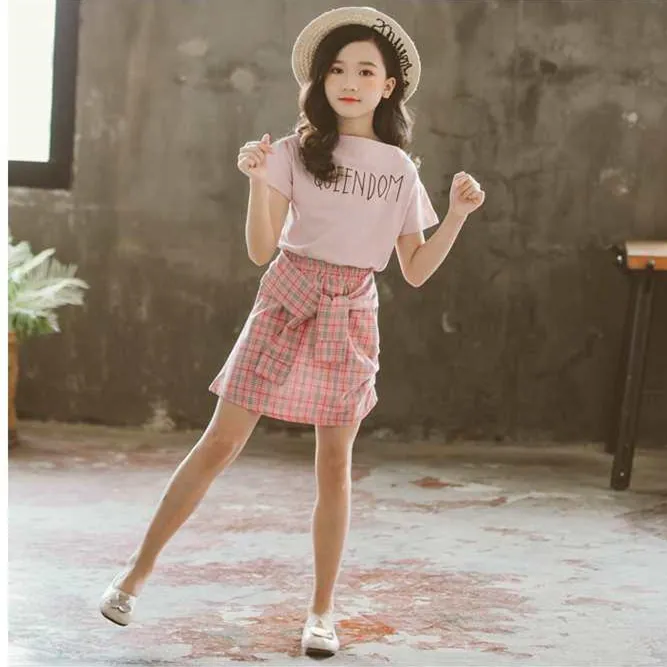 Angugu Children's Fashion 2PCS（Blouses+Pants）High Quality Korean