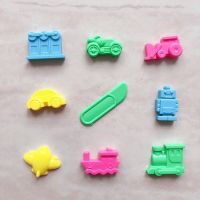 9 pcs/set Kids Plasticine Tools DIY Clay Modeling Molds Toys Children Funny Dough Sandbeach Modelling Toys Clay  Dough