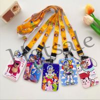 【hot sale】 ❀❃▪ B11 Toy Story ID Card Holder Kids Card Case Cute Cartoon With Lanyard Neck Strap Card