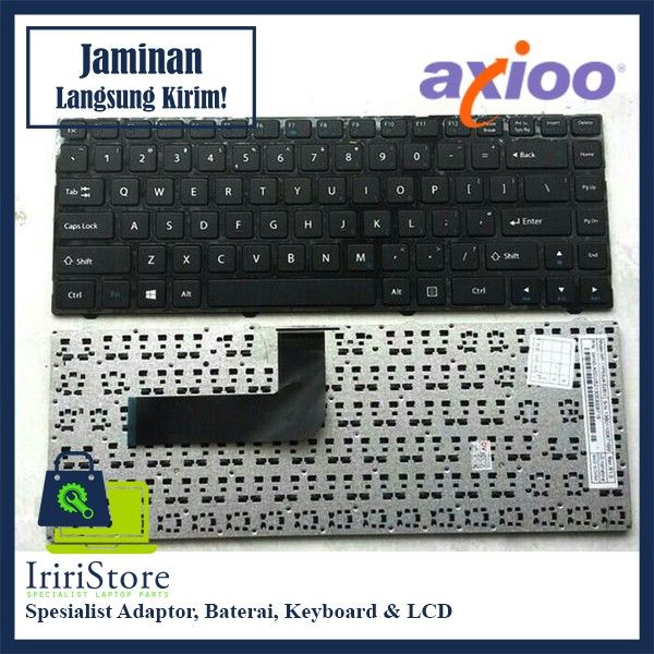 Keyboard Laptop Axioo Rne Rno W540 W740 W740su W840 W840sn W840su T Lazada Indonesia 