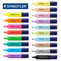 ปากกาไฮไลท์ STAEDTLER รุ่น 364 โทนสี นีออน พาสเทล และวินเทจ มีให้เลือกถึง 18 สี ปากกาเน้นข้อความ