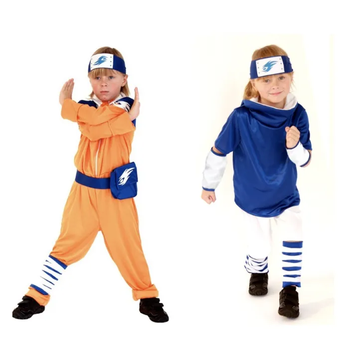 Naruto Costume Boys Sasuke Costume for Kids Lazada PH