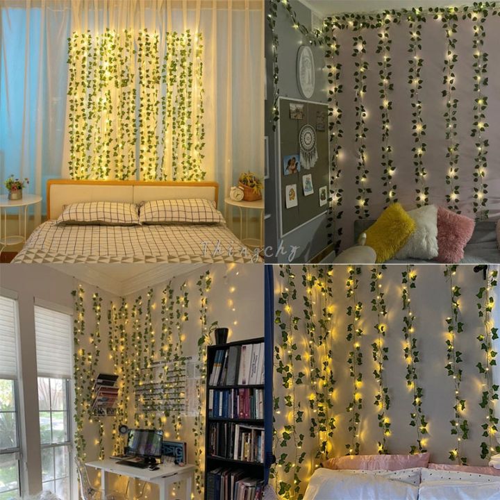 ivy-leaf-garland-fairy-lights-2m-ivy-leaves-fairy-led-string-lights-garland-wedding-home-decoration-mini-led-copper-lights