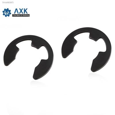 ℡ E-type circlips Carbon steel M1.5 M2 M2.5 M3 M3.5 M4 M5 M6 retaining Lock washers for shafts 65 manganese steel DIN6799 GB896