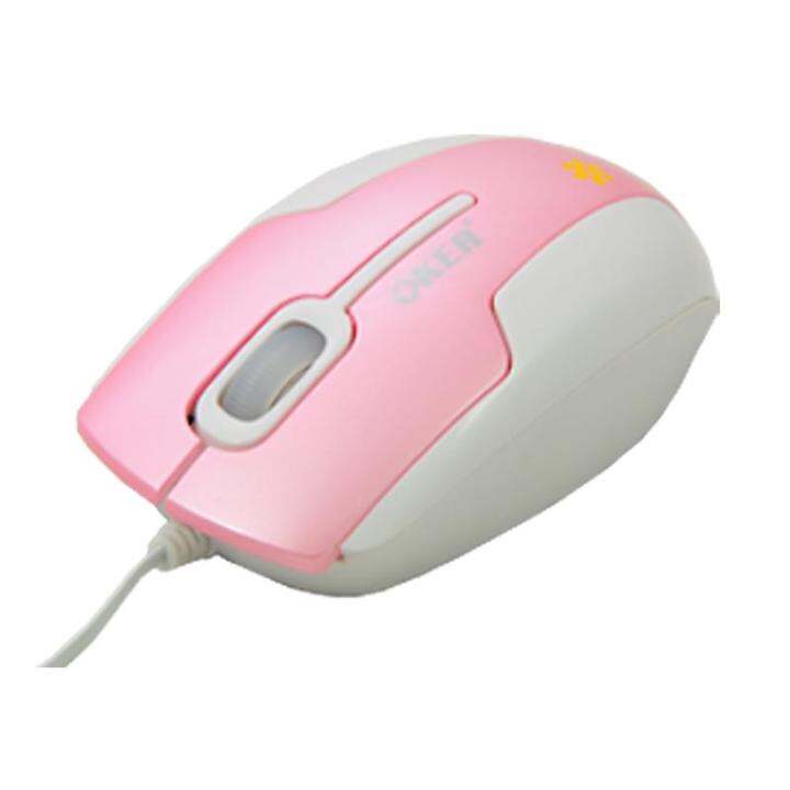 oker-ms-38-mouse-usb-เมาส์-เก็บสาย