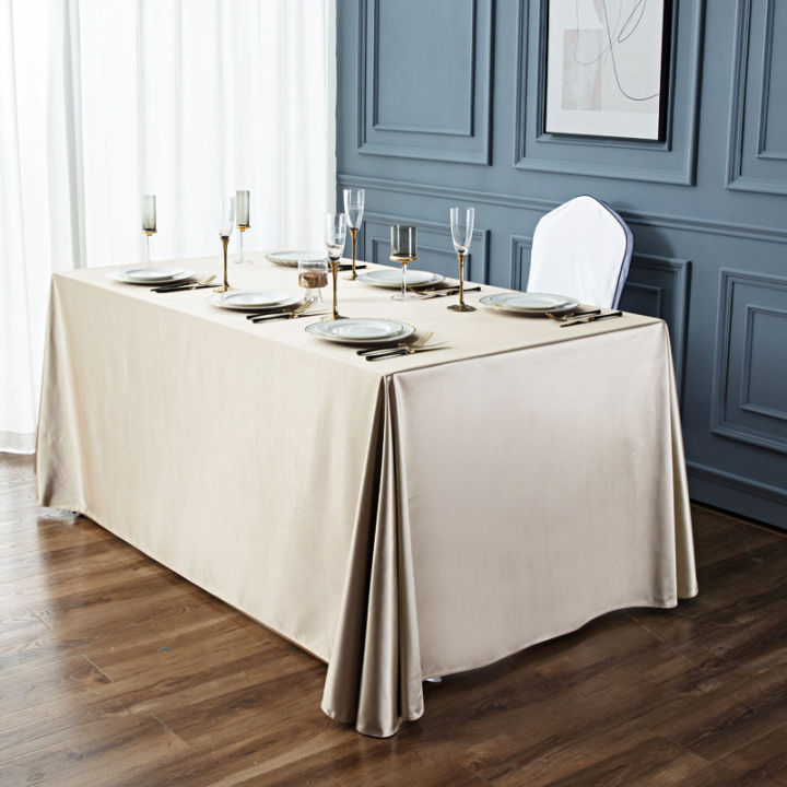 hot-ผ้าปูโต๊ะ-1-ห้องประชุมโรงแรมโต๊ะรับประทานอาหารผ้าปูโต๊ะผ้าสี่เหลี่ยมผืนผ้า