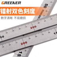 Teh thickening multi-functional multi-purpose stainless steel square 90 degrees turn Angle ruler woodworking right-angle ruler 500 mm feet