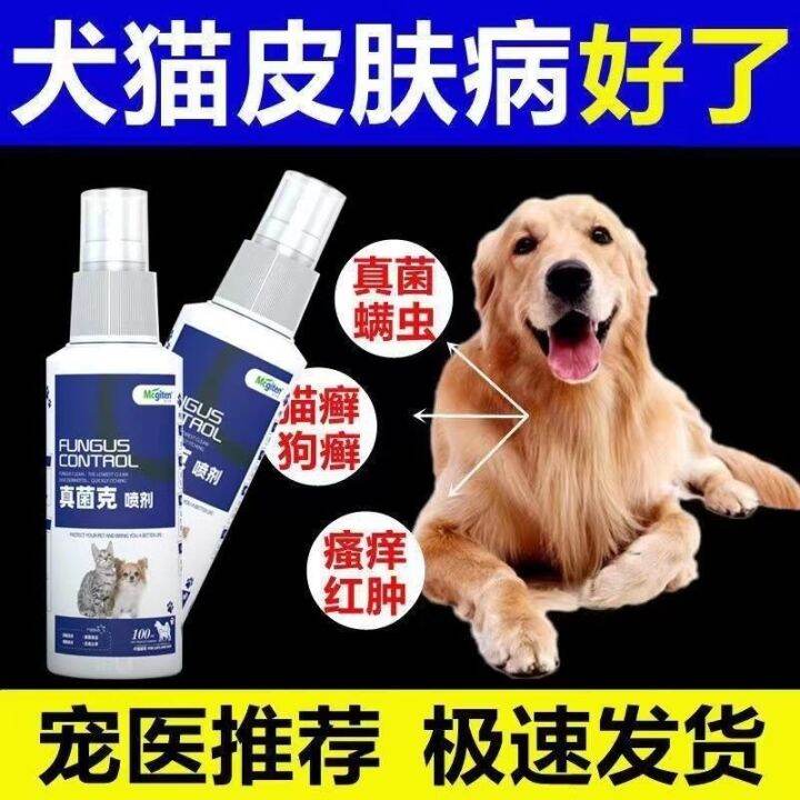 Cat ringworm spray dog skin disease cat moss external medicine dog ...