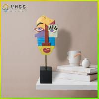 VHGG Resin Abstract Facial Art Decoration Colorful Face Resin Creative Living Room Decoration Fashion Eyebrow and Eyebrow Facial Decoration Room