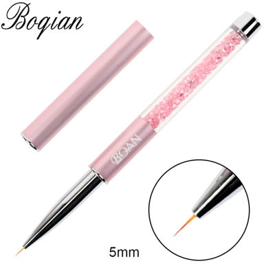 BQAN Liner Brush 5mm Nail Brush Hand Draw Tips Drawing Line Painting Pen Tools Manicure Nail Art Brush Decoration