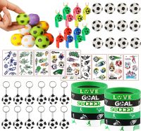 Soccer Ball Football Themed Birthday Party Favors Gift Bags Whistle Field Shooting Goodie Bag Stuffers Pinata Fillers Toys Kids