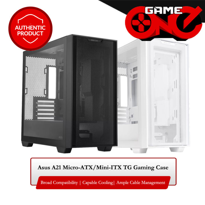 Asus A21 Micro-ATX/Mini-ITX TG Gaming Case | Lazada PH