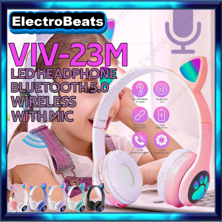 Headset gaming 2025 bluetooth lazada