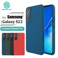 Nillkin Super Frosted Shield Pro Case For Samsung Galaxy S22 Plus S22 Ultra Phone Anti-Fingerprint Shockproof Cover