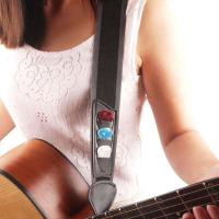 Adjustable Solid Color Guitar Strap For Acoustic Electric Bass Guitar Musical Accessories