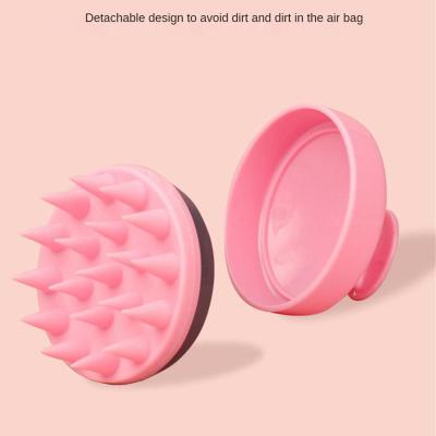 ‘；【。- Hot Selling Silicone Hair Scalp Massage Shampoo Brush Head Acupoint Therapy Comb Health Care Hair Washing Brush