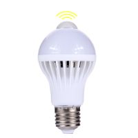 SmartPhonemall E27 7W Infrared Motion Sensor LED Light Bulb, Sensor Distance: 4-6m, AC 85-265V