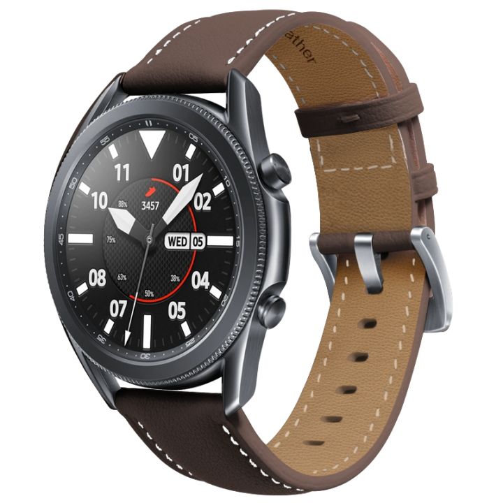 20mm-leather-strap-for-samsung-galaxy-watch-3-41-45mm-active-2-gear-s3-22mm-bracelet-for-huawei-watch-gt2-46mm-replacement-band