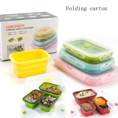 Lunch Box Kids 2 Layers Lunch Box for Kids Bread Drum Lunch Bags for Children  Children's Compartments Kitchen Accessories Bento