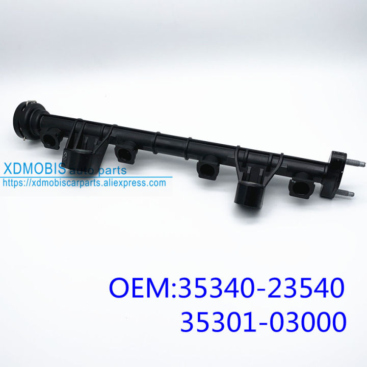 pulse-damper-ของหัวฉีดน้ำมันเชื้อเพลิงวงเล็บลำเลียงท่อสำหรับ-hyundai-tucson-04-06สำหรับ-kia-cerato-matrix-08-09-35340-23540