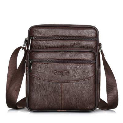 Tilorraine genuine leather mens bag business briefcase mens shoulder bag leisure messenger bag real leather mens luxury bag