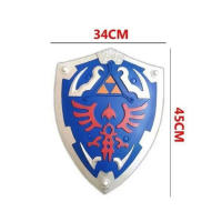 เกม Link Sky Shield Royal Shield Close Guard Shield คอสเพลย์ PU Props Cos อาวุธฮาโลวีนอาวุธ Stage Props ของเล่น