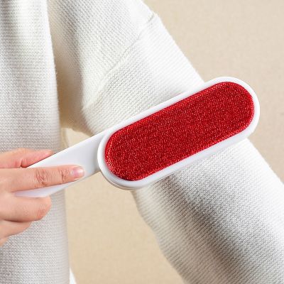 Magic Lint Remover Double Sided Reusable Electrostatic Woolbrush Self-cleaning Lint Dog Cat Pet Hair Remover Fabric Shaver Brush