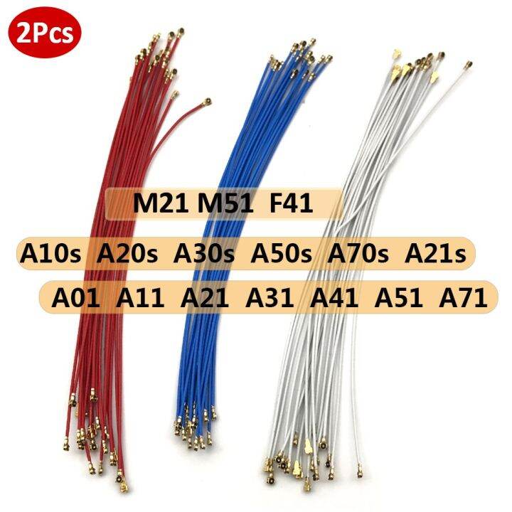 fast-delivery-nang20403736363-2ชิ้นสำหรับ-samsung-m21-m51-f41-a10s-a20s-a30s-a50s-a70s-a01-a11-a21-a21s-a31-a41-a51-a71ขั้วต่อเสาอากาศ-wifi-เสาอากาศรับสัญญาณ