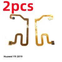 2pcs For Huawei Y9 2019 Fingerprint Connector Touch ID Scanner Finger Print Flex Cable Mobile Phone Part