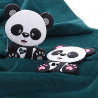 silicone teether 10PCS panda