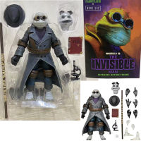 Original Neca เต่า Nvisible Man Donalo รูป Master Rat April Oneil Frankenstein Monster Turtle Action Figure ของเล่นของขวัญ