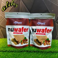 Nuwafer Mybizcuit เวเฟอร์สอดไส้ช็อกโกแลตฮัลเซลนัท 130 กรัม