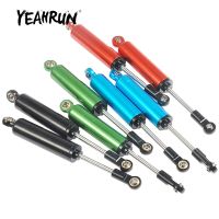 YEAHRUN 4Pcs 80/90/100/110/120mm Metal Lift Suspension Shock Absorber for Axial SCX10 D90 TRX-4 1/10 RC Car Truck  Power Points  Switches Savers