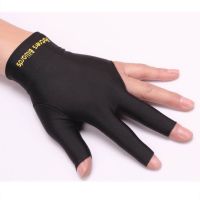 Snooker Billiards Three-Finger Gloves Left Hand Open Three Finger Glove Billiards Fitness Accessories