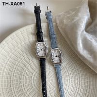 niche light luxury watch womens simple temperament high-end literary belt scale versatile commuting style