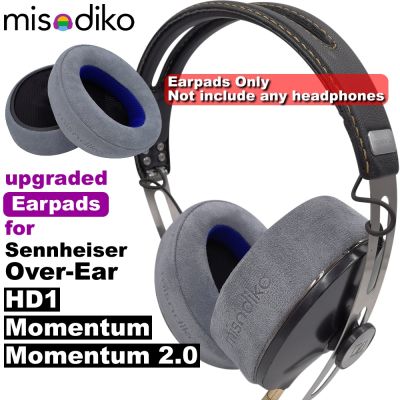 Misodiko แผ่นครอบหูฟัง แบบเปลี่ยน สําหรับ Sennheiser Over-Ear Headphones Momentum 1.0 2.0 HD1