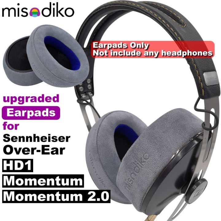 misodiko-แผ่นครอบหูฟัง-แบบเปลี่ยน-สําหรับ-sennheiser-over-ear-headphones-momentum-1-0-2-0-hd1