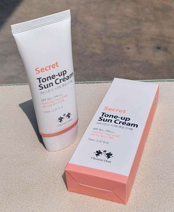 Korean Toneup Sun Cream Plus Makeup Base Cream SPF 50 70ml All Skin