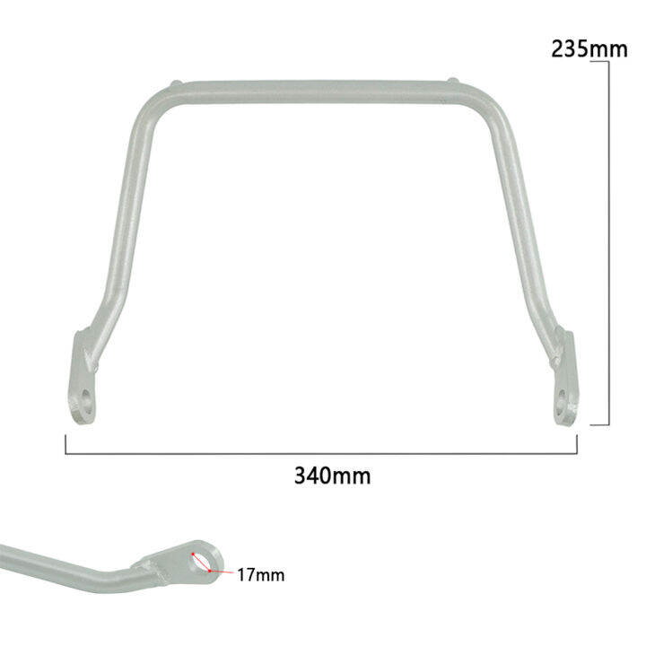 fne-ตัวยึดกระจกรถจักรยานยนต์สำหรับ-bmw-r-1200-gs-r1200gs-2004-2012ผจญภัย-adv-r1200รองรับการติดตั้งกระบังลมกระจกบังลม