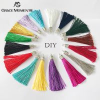 【YF】✻◙  6cm Tassels 10pcs/lot Fashion Tassels/DIY Jewelry Findings/Earrings Accessories/Handmade Materials/Bag Loop/Silk