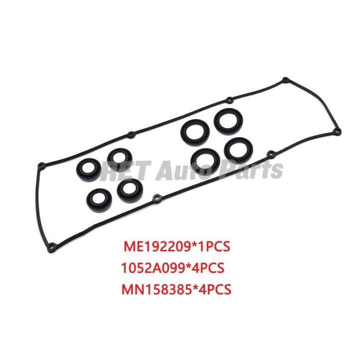 1 Set 1 Set 4M41 Valve Cover Gasket Fuel Injector Rocker Arm Cover Oil Seal For Mitsubishi