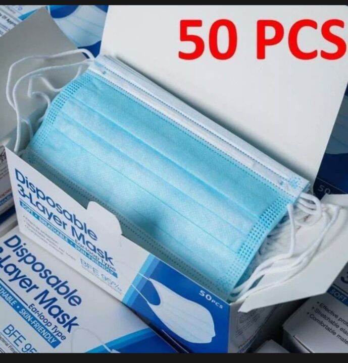 MASKER 3ply ISI 50 PCS | Lazada Indonesia