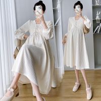 【DT】hot！ 6862  2022 Korean Fashion Maternity Ins A for Formal Pregnancy