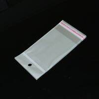 ❣ Transparent card head OPP self-adhesive bag jewelry socks accessories packaging hanging hole transparent plastic