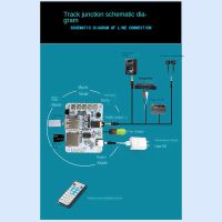 BT5.0 Audio Receiver Decoding Module+Remote Control Support U Disk TF Card Playback with Radio Amplifier Modified Audio